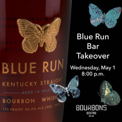 Bourbons Bistro's Blue Run Bar Takeover
