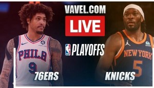 LivE"""Philadelphia 76ers vs New York Knicks LIVE Score Updates in NBA Match