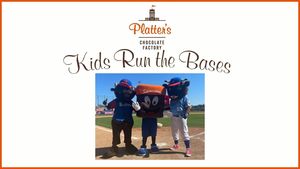 Kids Run the Bases with Sammy Sponge at Sahlen Field