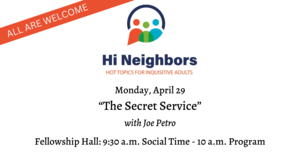 Hi Neighbors Speakers Program