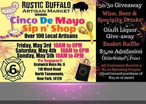 CINCO De MAYO SIP & SHOP to benefit THE HEROES of GRATWICK FIRE HALL