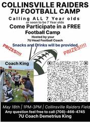 7 Year Old Football Camp