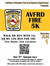 AVFRD 5K walk/run
