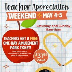 Teacher Appreciation Weekend at Quassy Amusement Park