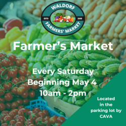 THE SHOPS AT WALDORF CENTER TO HOST FARMERS MARKET EACH SATURDAY