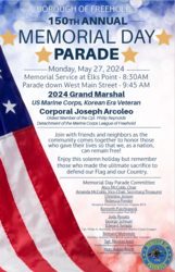 150th Freehold Memorial Day Parade