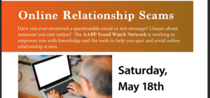 Online Relationship Scams - Presentation by AARP at Potomac Place