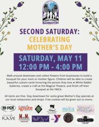 Main Street Barberton Second Saturday: Celebrating Mother's Day