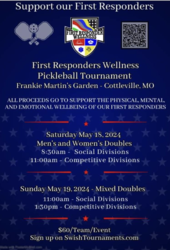 First Responders Pickleball Tournament