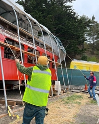 May 10-11 Rummage Sale Benefit for Ocean Shore Rail Car 1409