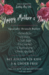 Taco Daddy's Mother's Day Brunch