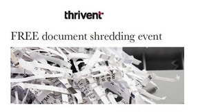 Shredding and Donation Event