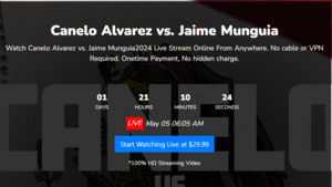 Where to Stream Canelo vs. Munguia: Clash of the Mexican Superstars Full card