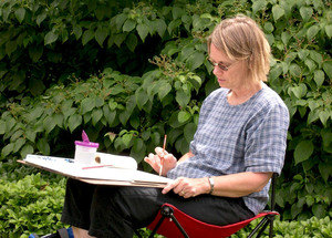 Walk and Sketch: A Garden Experience