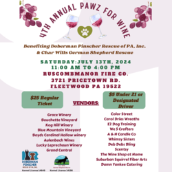 4th Annual Pawz for Wine