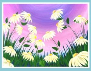 C.C.P. presents...Spring Flowers Paint Night