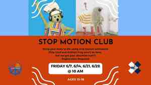 Stop Motion Club (Registration Required)