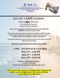 Free CPR Course For Families and Friends