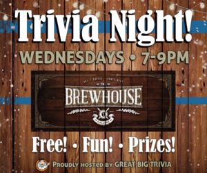 Wednesday Night Trivia @ Brewhouse Gallery