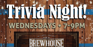 Wednesday Night Trivia @ Brewhouse Gallery