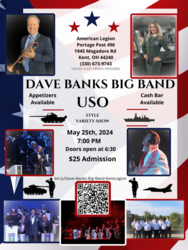 America Remembers USO Style Variety Show Dave Banks Big Band
