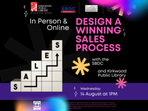 Design a Winning Sales Process presented by the SBDC Program