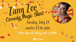 Zany Zoe Comedy Magic Show