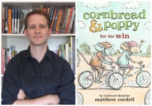 Saturday Storytime with Matthew Cordell: Cornbread & Poppy for the Win
