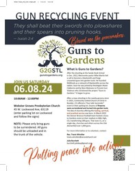 Guns to Gardens Recycling Event