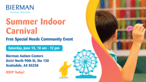 🎪Indoor Sensory-Friendly Summer Carnival! 🎉