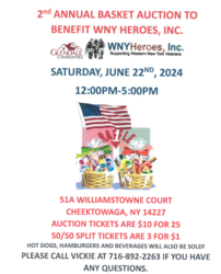 2nd Annual Basket Auction to Benefit WNY Heroes, Inc.