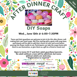 After Dinner Craft: DIY Soap Flowers