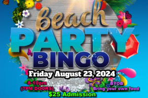 Beach Party Bingo