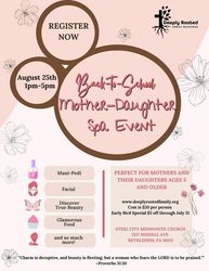 Mother-Daughter Spa Event