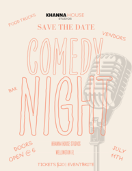 LAUGHS ON TAP: COMEDY NIGHT AT THE STUDIO