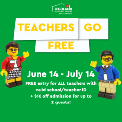 Teacher Appreciation Days at LEGOLAND® Discovery Center San Antonio