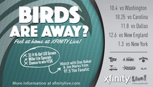 Birds vs. New England Away Game Party