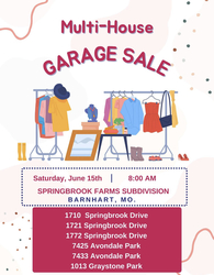 Multi Family Garage Sale
