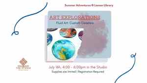 Art Explorations: Custom Coasters (Registration Required)