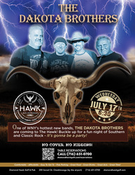 The Dakota Brothers at The Hawk!
