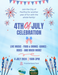 4th of July Celebration in Pacifica
