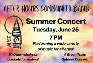 After Hours Community Band Concert