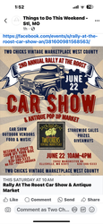 CAR SHOW & VINTAGE MARKET- Rally At The Roost