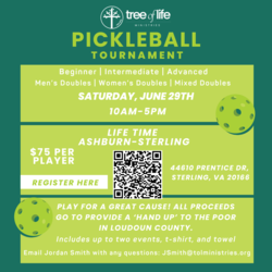 Tree of Life Pickleball Tournament
