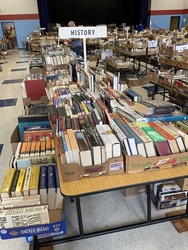 AAUW Somerset Hills 74th Annual Huge Used Book Sale Starting 8/1 at the Bernardsville Middle School