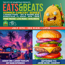 City of Homestead Kicks Off Summer with the Eats and Beats Summer Concert Series