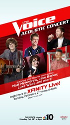 NBC The Voice Acoustic Concert
