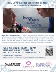 "Keys Bags Names Words" free documentary screening