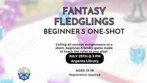 Fantasy Fledglings: Beginners One Shot (Registration Required)