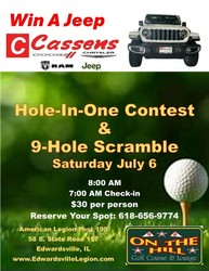 Hole In One Contest & 9-Hole Scramble